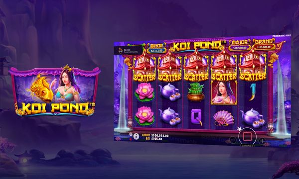 Dive into Serenity with Koi Pond: Pragmatic Play's Tranquil Slot Adventure